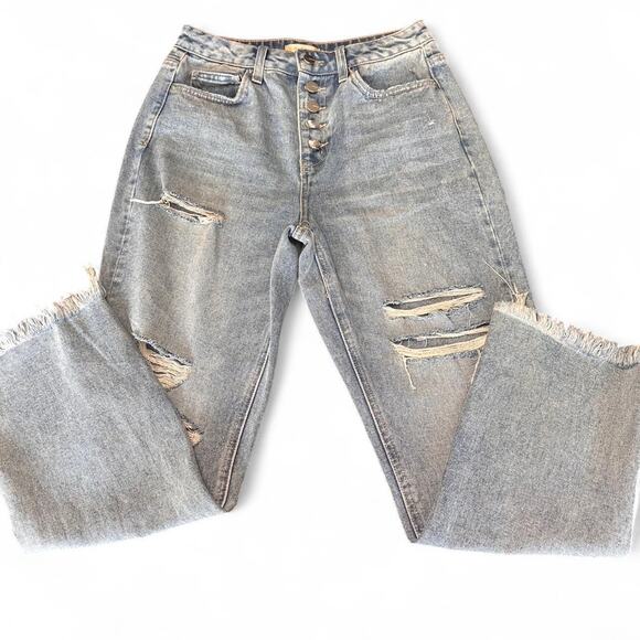 Altar'd State high rise distressed jeans - Picture 1 of 6